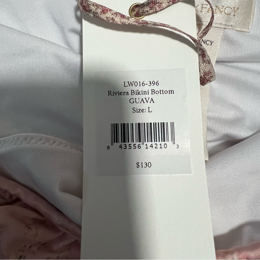 Love Shack Fancy Riviera Bikini Bottom in
GUAVA, New with Tags - Picture 5 of 6